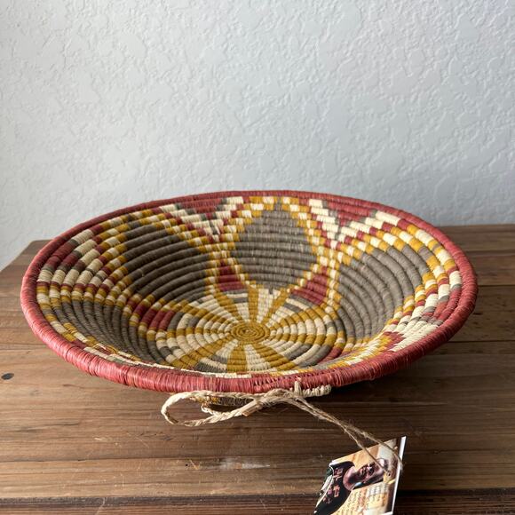 Maadili Collective Hubiscus Basket Harvest Collection Basket NEW - Picture 6 of 7